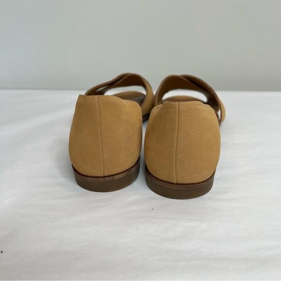 Lucky Brand Womens Size 7 Gallah Beige Sandal Boho Flat Neutral Open Toe Leather - Picture 5 of 10